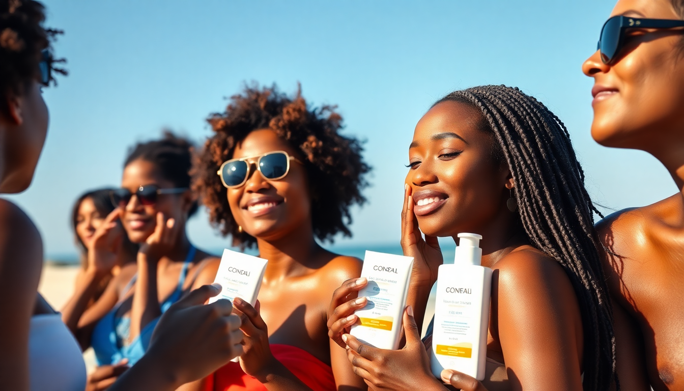 Trouvez la crème solaire parfaite pour votre peau mate ou noire