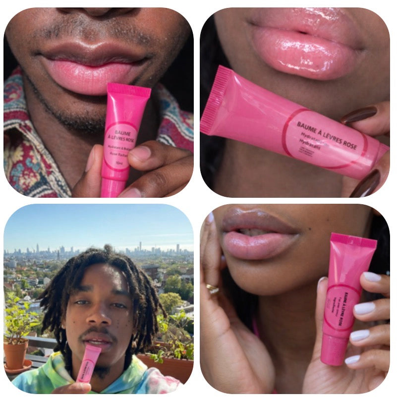 LÈVRES ROSES ET DENTS BLANCHES