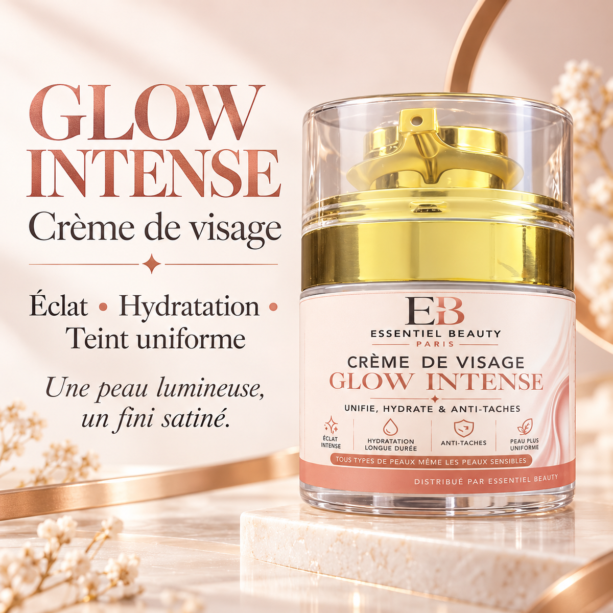 CRÈME DE VISAGE GLOW INTENSE