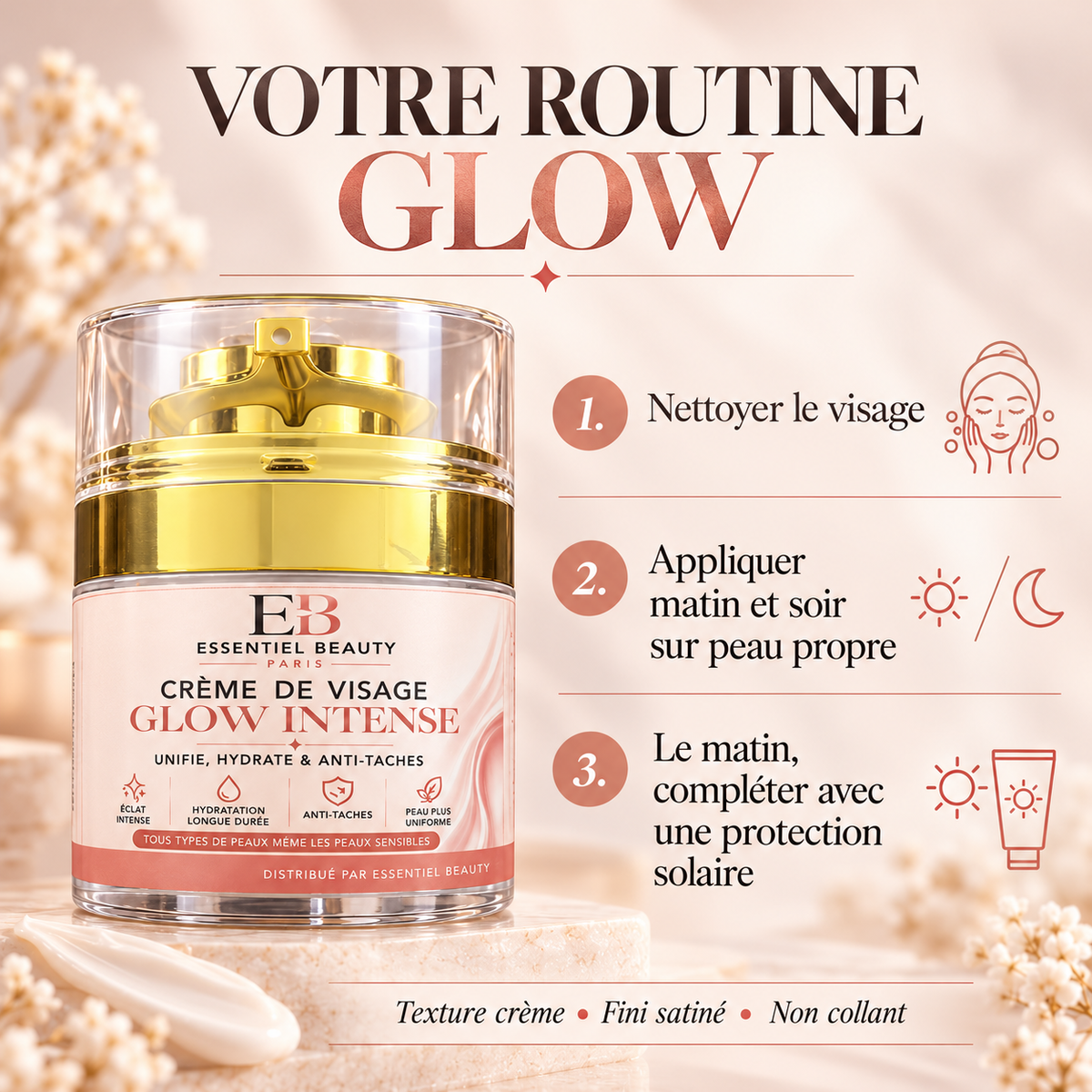CRÈME DE VISAGE GLOW INTENSE