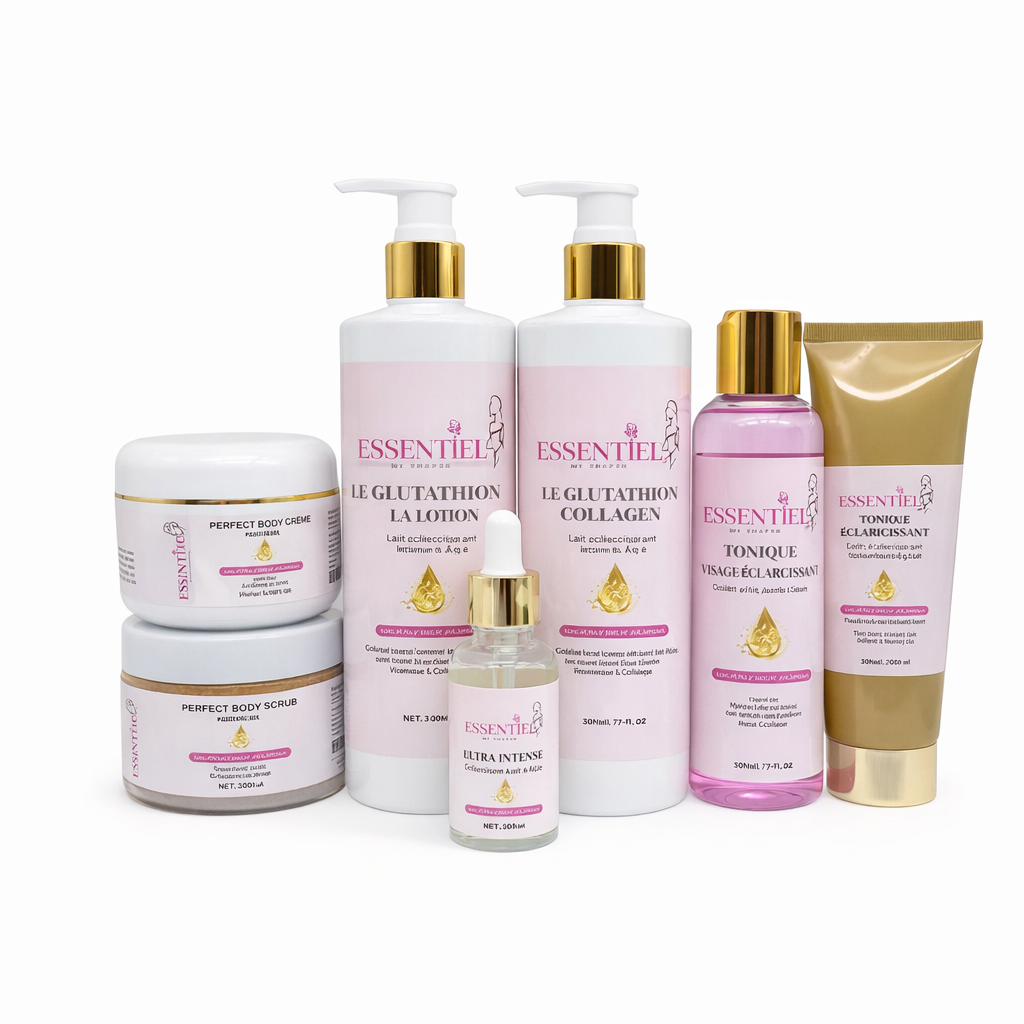 GAMME GLOW INTENSE,TEINT UNIFORME AU COLLAGÈNE ET GLUTATHION