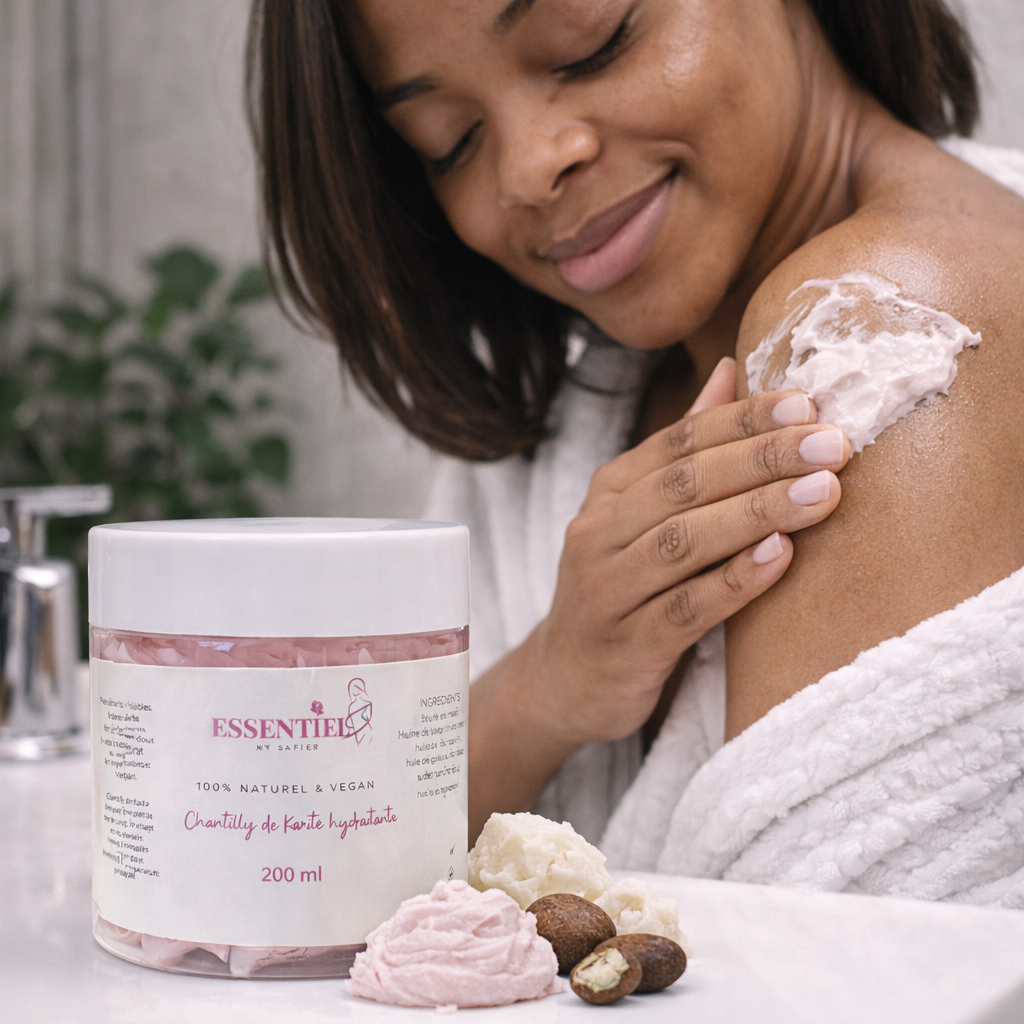 Chantilly beurre de karité à la vitamine C ultra hydratant et anti-tâches