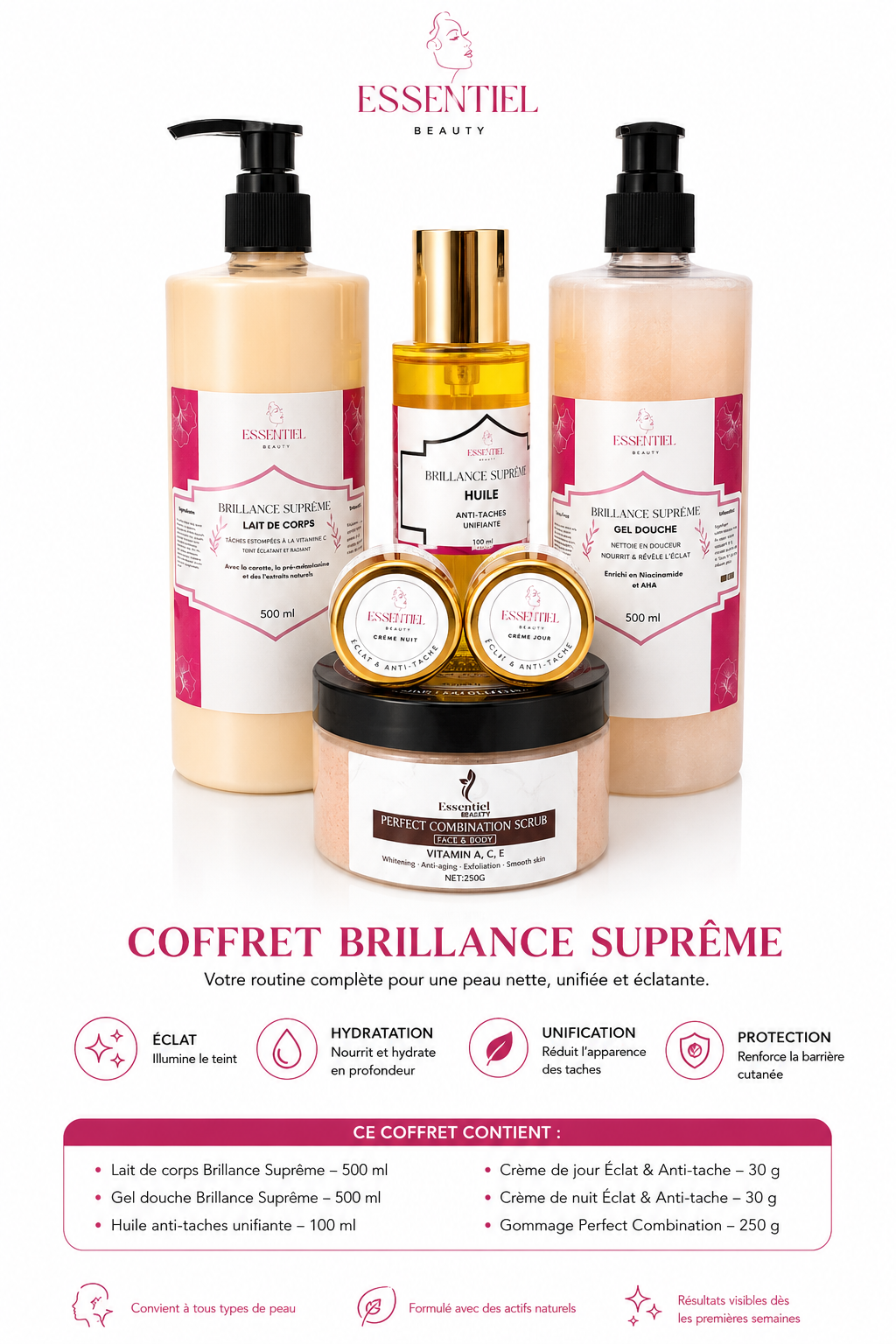 GAMME BRILLANCE ULTIME, TEINT CLAIR LUMINEUX