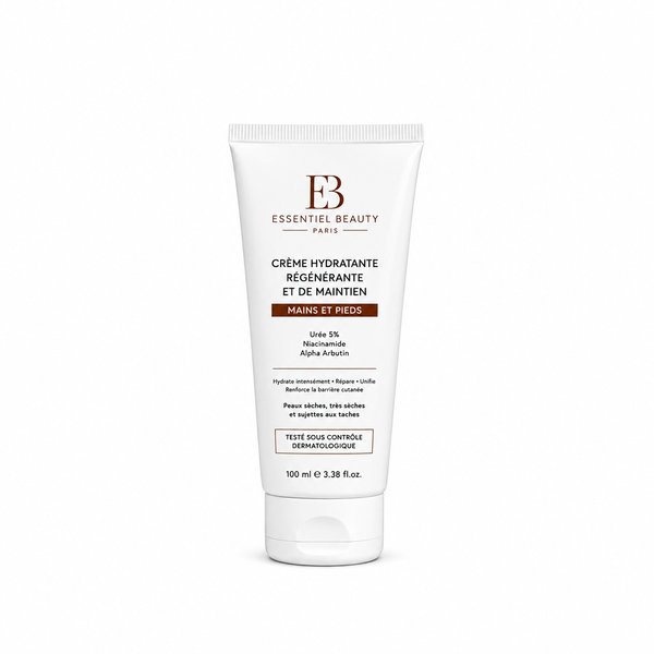 CRÈME DE MAINS ET PIEDS HYDRATANTE , RÉPARATION ET MAINTENANCE ANTI HYPER PIGMENTATION