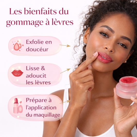 Pourquoi gommer les lèvres