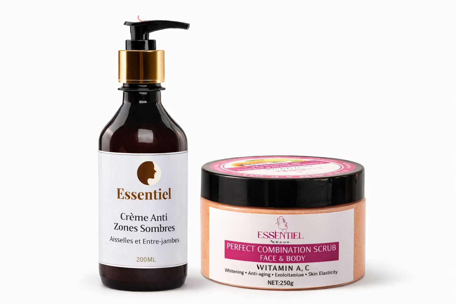 KIT ANTI ZONES SOMBRES AISSELLES ET ENTRE JAMBES
