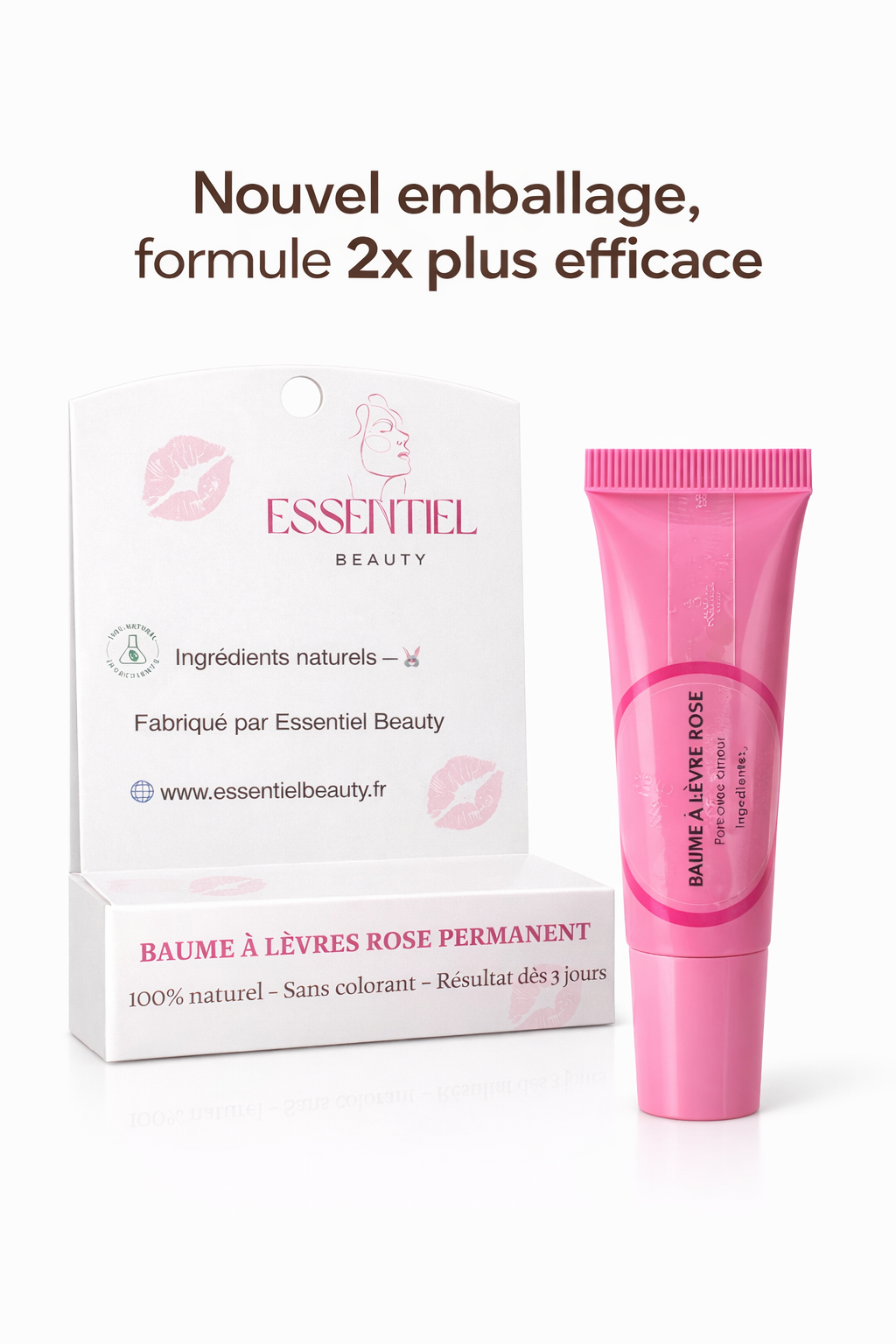 BAUME À LÈVRE ROSE PERMANENT
