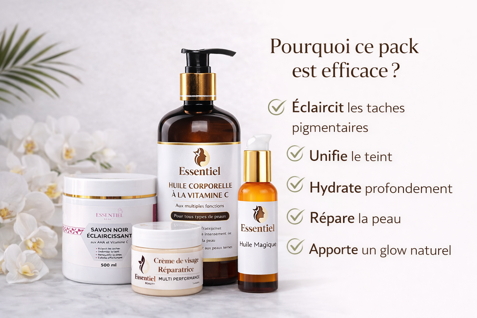 KIT ANTI HYPER PIGMENTATION VISAGE ET CORPS