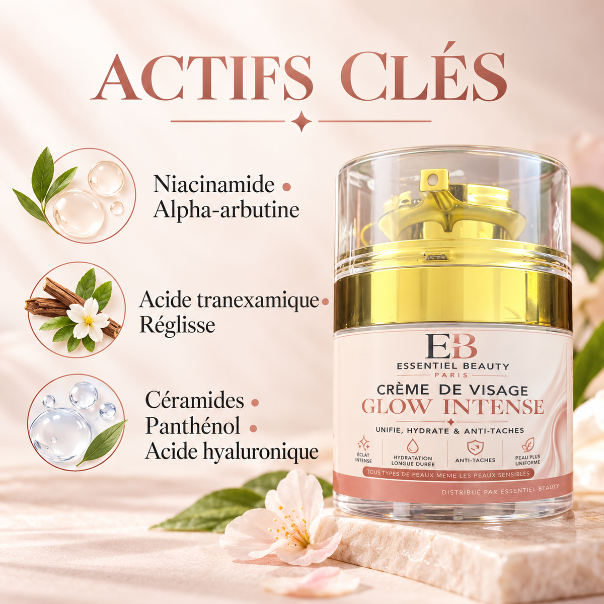 CRÈME DE VISAGE GLOW INTENSE