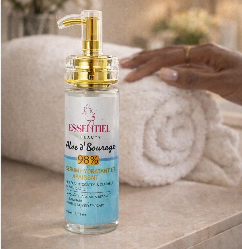 ESSENCE HYDRATANTE À LA BAVE D'ESCARGOT ET D'ACIDE HYALURONIQUE